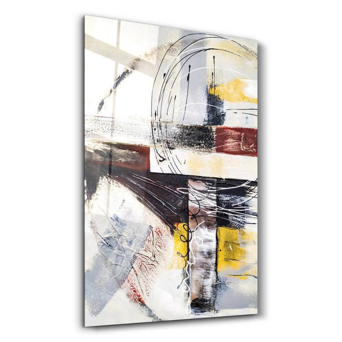 Wallity CAM-4080 Pintura Decorativa de Vidrio Templado Multicolor 46 x 72 cm Wallity CAM-4080 Pintura Decorativa de Vidrio Templado Multicolor 46 x 72 cm